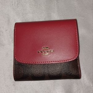 NWOT Coach Mini Wallet